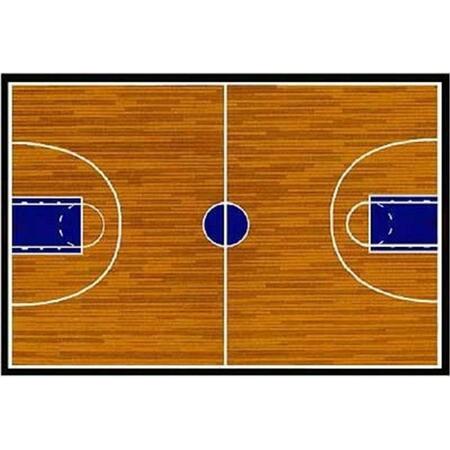 LA RUG, FUN RUGS Supreme Collection Basketball Court Rug - 39 x 58 Inch TSC-152 3958